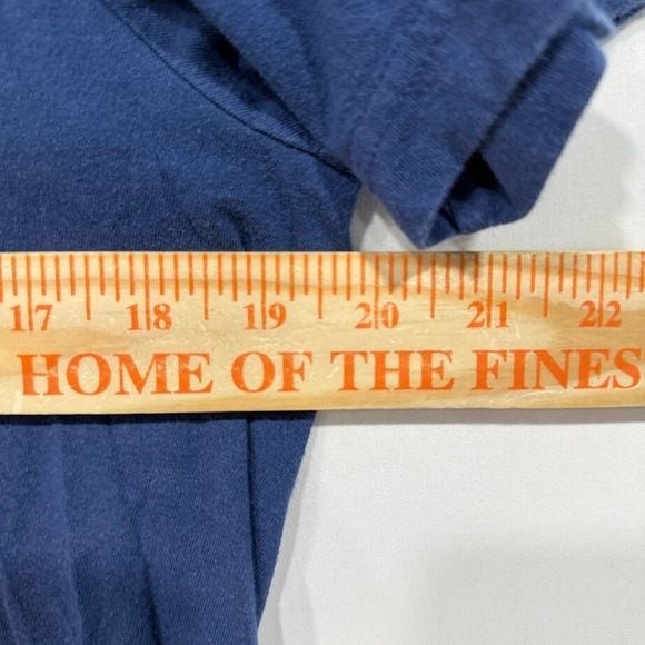 Polo Ralph Lauren T-Shirt Men's M Blue Classic Fit Cotton Pony Logo Tee - Picture 5 of 5